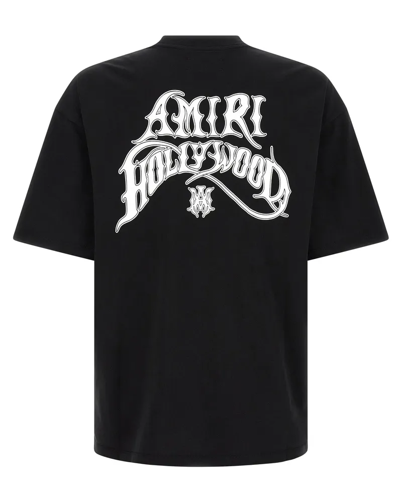 Amiri Hollywood LJ T-Shirt — Black Black