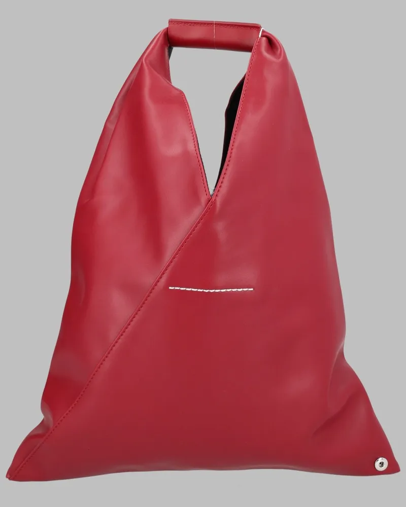 Maison Margiela Japanese Top Handle Bag — Red Red