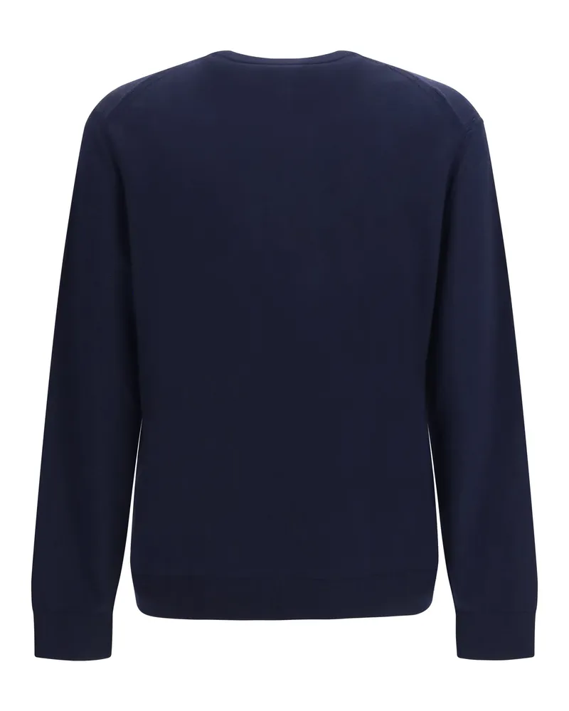 Ermenegildo Zegna Cashmere Crewneck Sweater — Navy Navy