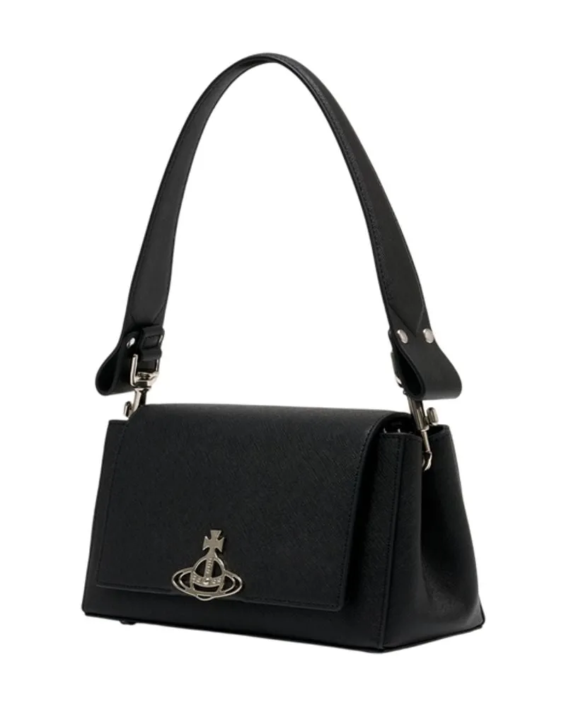 Vivienne Westwood Women's Hazel Shoulder Bag Black Synthetic Black