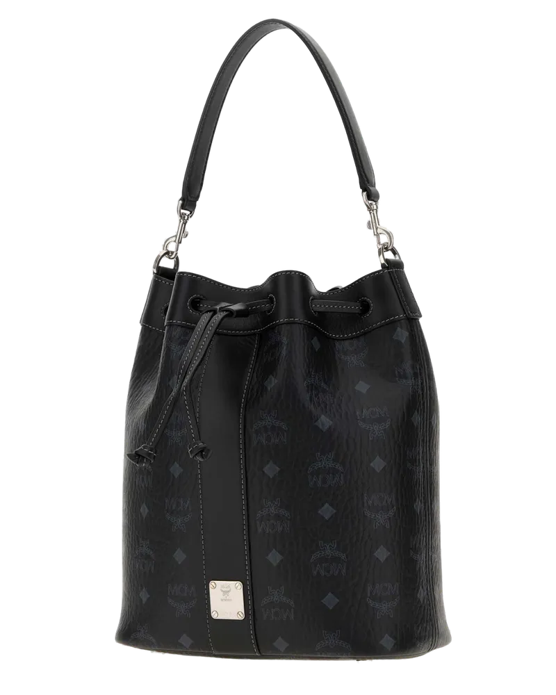 MCM Dessau Bucket Bag — Black Black