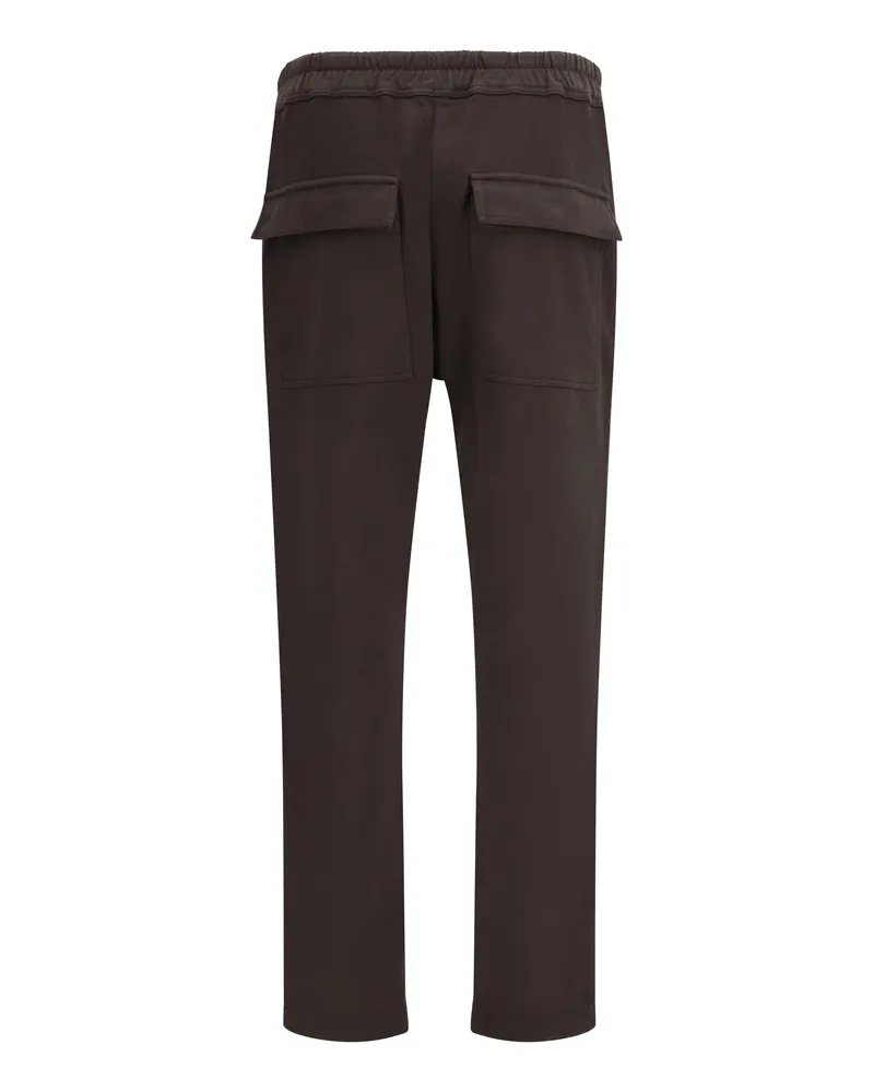 Moncler Men's Cotton Sweatpants  Dark Dust Pant Trousers Brown