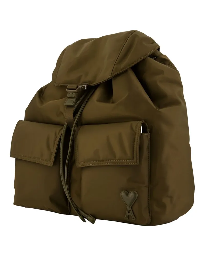 AMI Paris Backpack Khaki