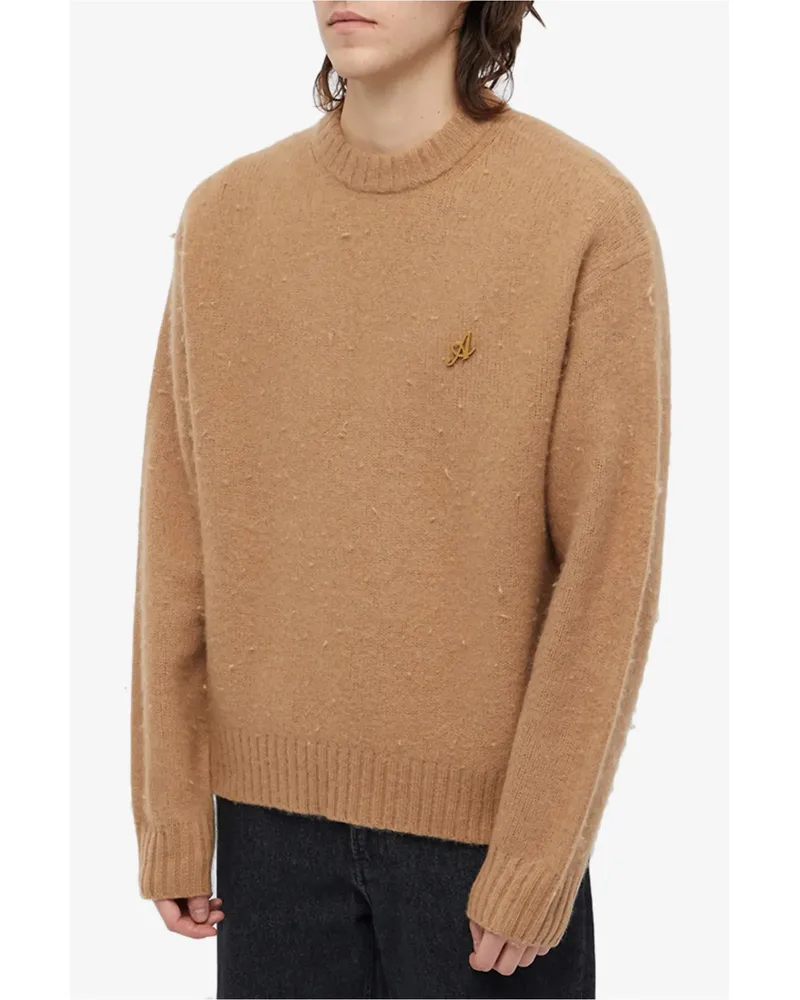 Axel Arigato Men Beyond Wool Cashmere Sweater Beige Clothing > Knitwear Beige