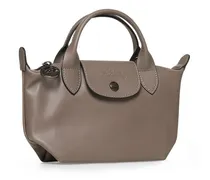 Le Pliage XS Top Handle Bag — Gray