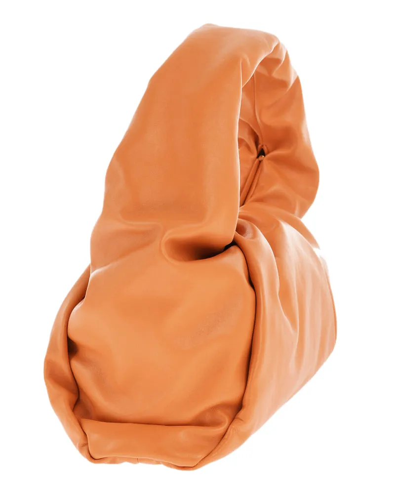 Bottega Veneta Women's Hobo Orange Leather Orange