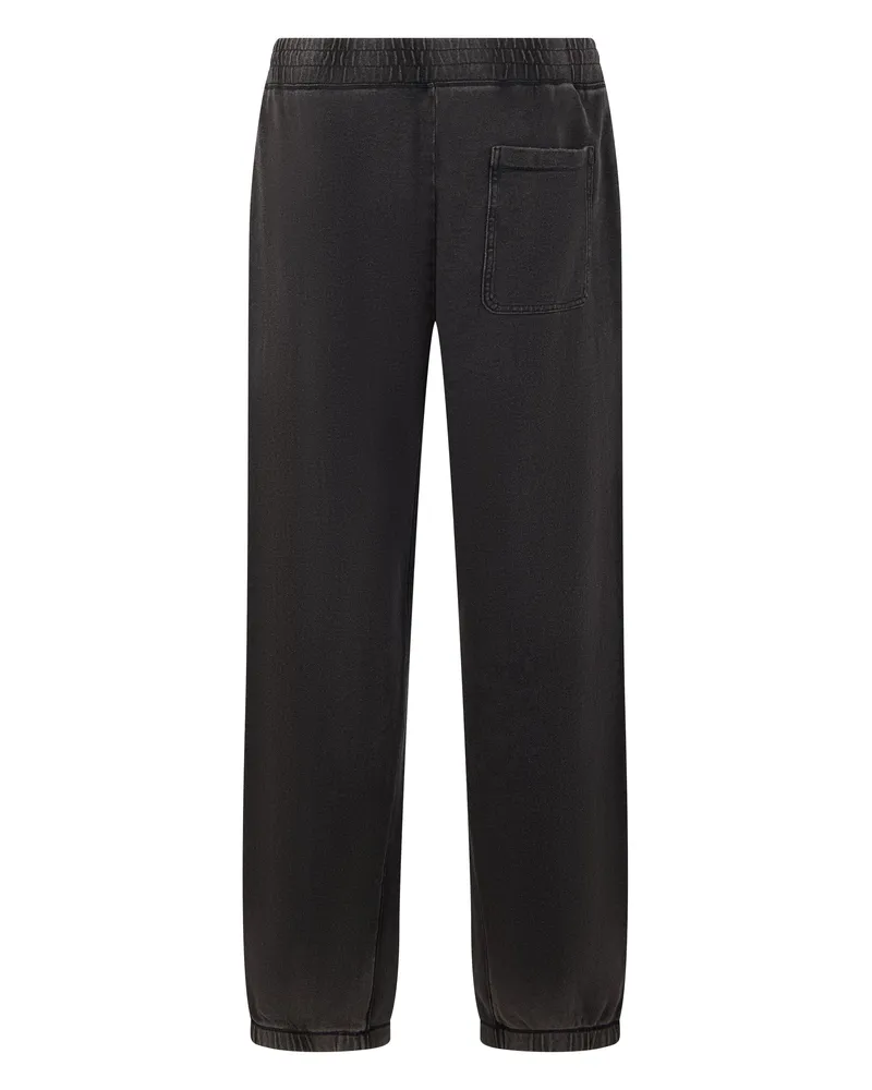 Diesel Cotton Joggers — Black Black