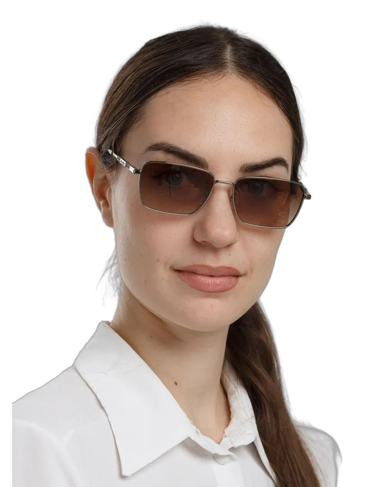 Zadig & Voltaire Unisex Sunglasses Total Shiny Ruthenium Metal Gray
