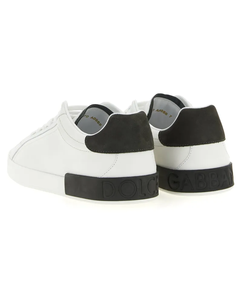 Dolce & Gabbana Portofino Sneakers — White White