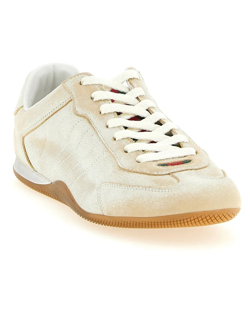 Gucci Shift Sneaker — Cream Cream