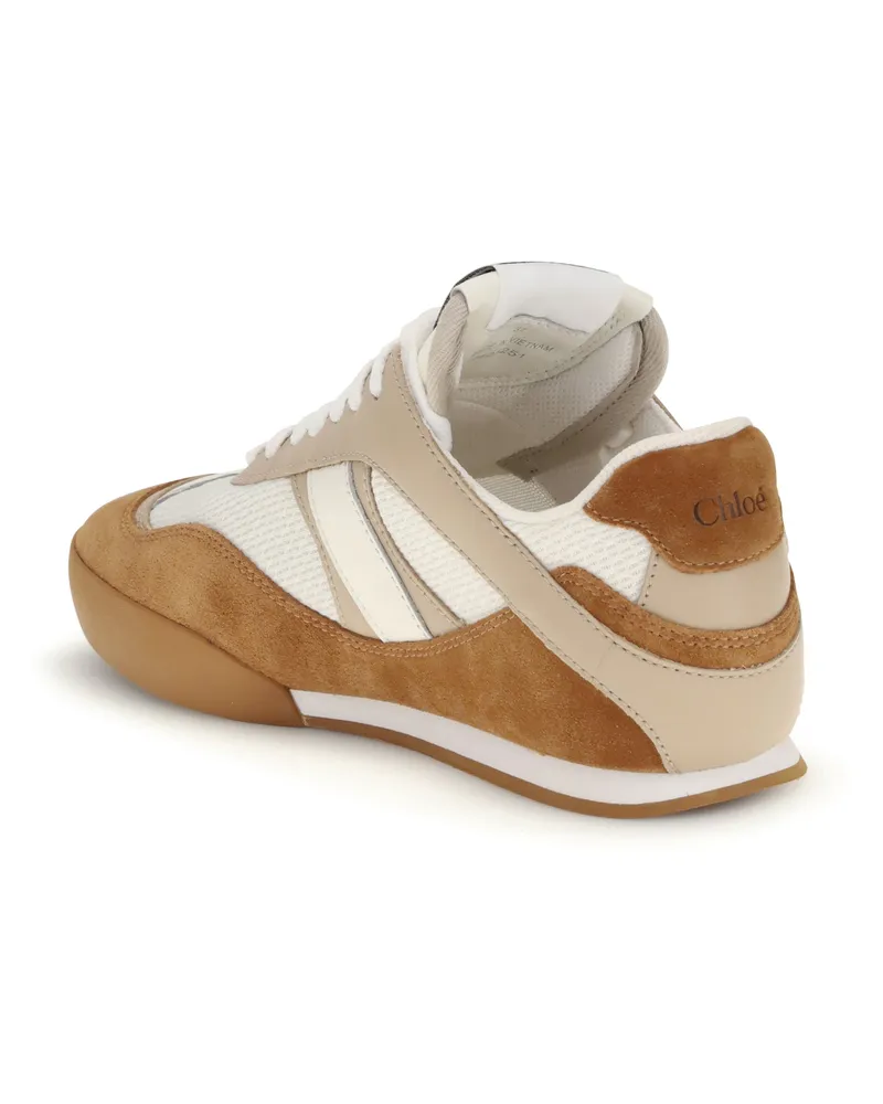 Chloé Kick Sneaker — Beige 