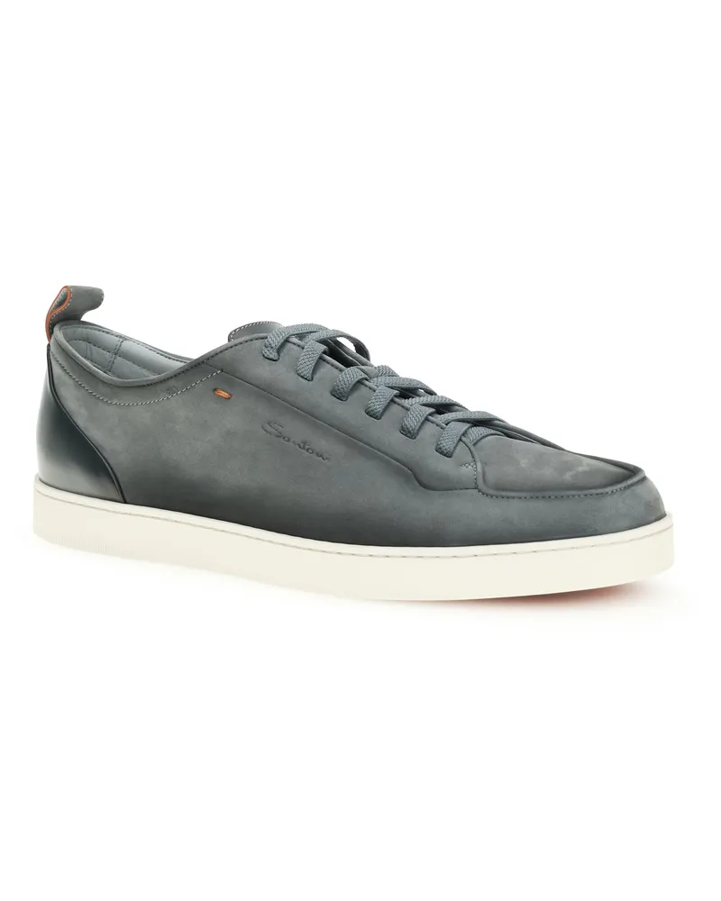 Santoni Men's Montecarlo Sneakers Grey Gray