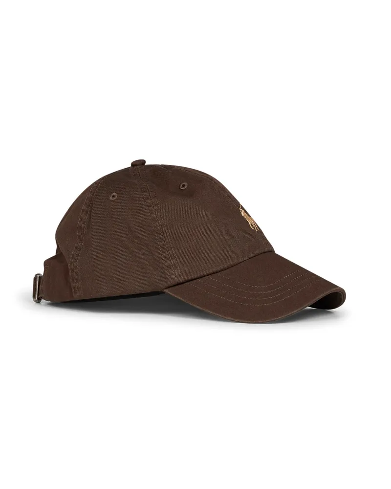 Ralph Lauren Women's Baseball Cap Brown Cotton Hat Brown