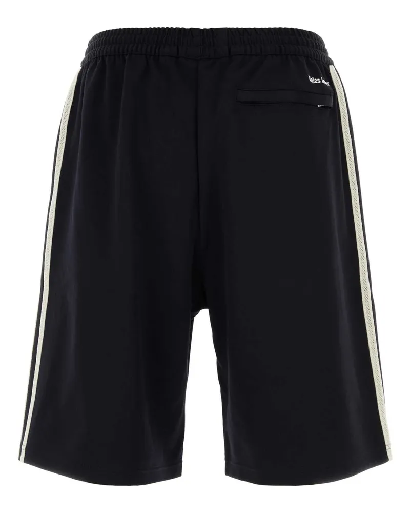 adidas Men's Black Stretch Twill  X Wales Bonner Bermuda Shorts Nightnavy Black