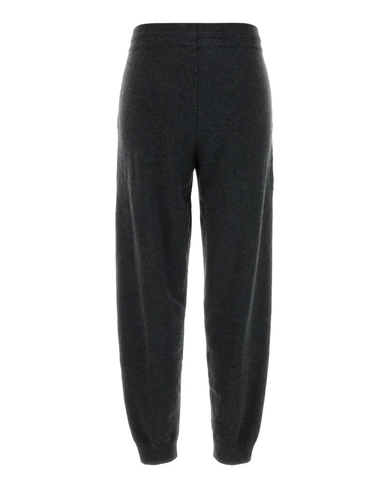 Étoile Isabel Marant Women's Slate Cotton Blend Kira Joggers Anthracite Pantaloni Gray