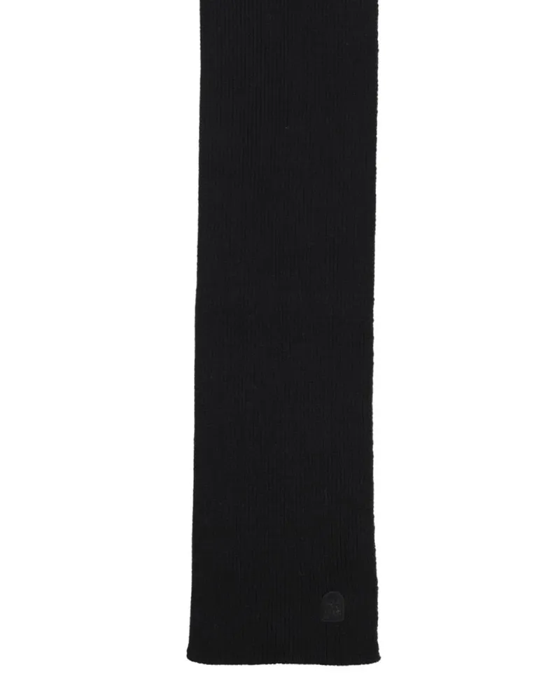 Parajumpers Extra Fine Merino Wool Scarf — Black Black