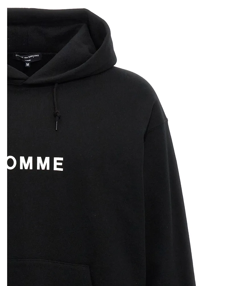 Comme des Garçons Homme Hoodie — Black Black