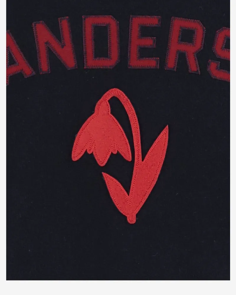 J.W.Anderson Colour-Block Wool-Blend Sweatshirt — Multicolor Multicolor