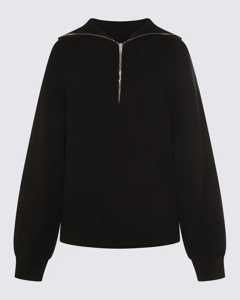 Balenciaga Women Sweaters Black _100 % Co Black