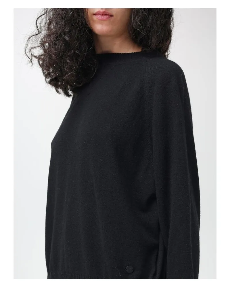 Woolrich Women's Black Cashmere Sweatshirt Clothing Black