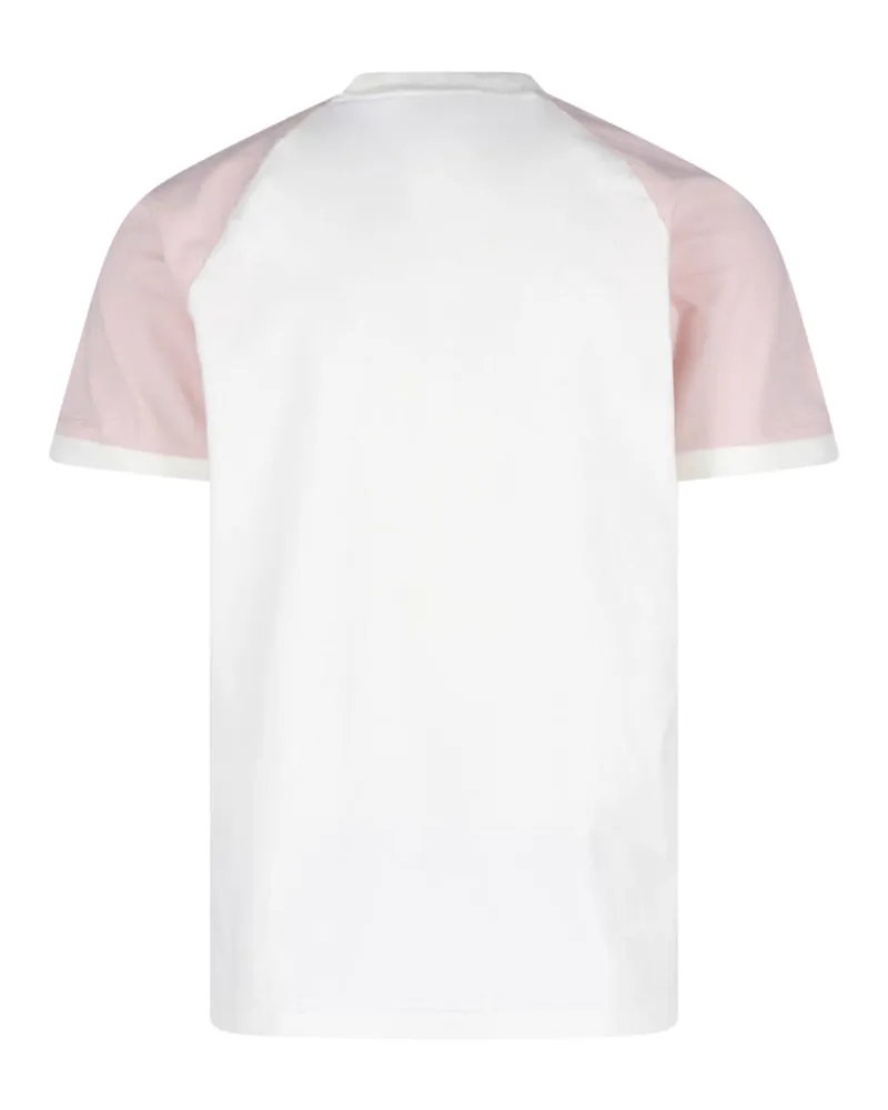 adidas Men's T-Shirts And Polos Pink Cotton Pink