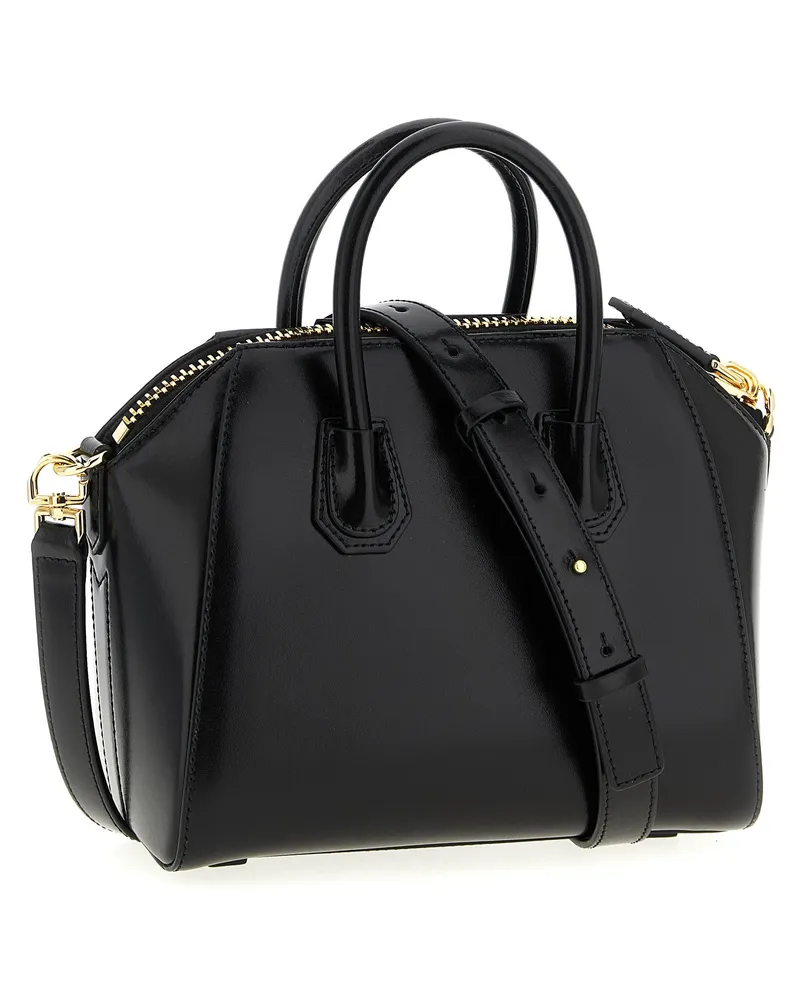 Givenchy Women's Antigona Top Handle Bag Black Calfskin Leather Black