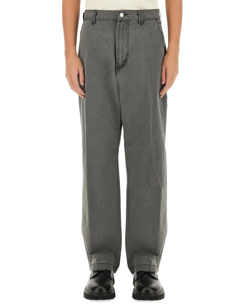 Obey Big Time Trousers — Black Black