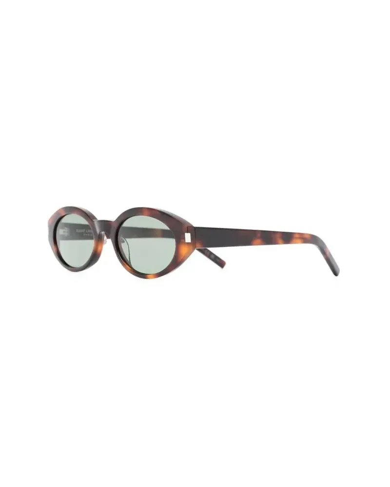 Saint Laurent SL567 Sunglasses — Brown Brown