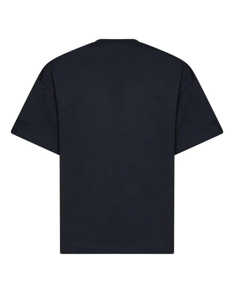 Jil Sander Men's T-Shirt Boxy Cotton Midnight Blue T-Shirts And Polos Navy