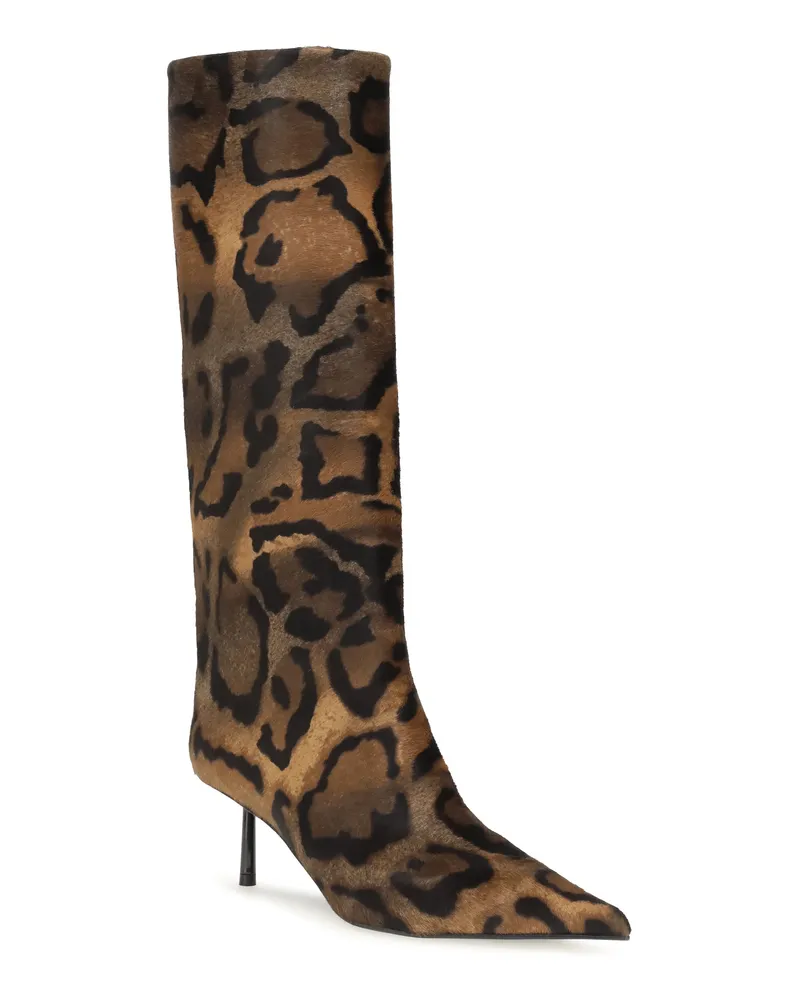 Le Silla Women's Bella Boots Marrone Horsehair Marrone