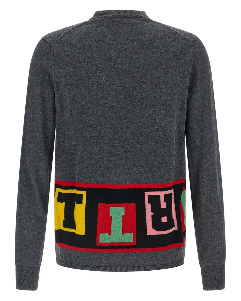 Comme des Garçons Men's Gray Acetate Cardigan Clothing Gray