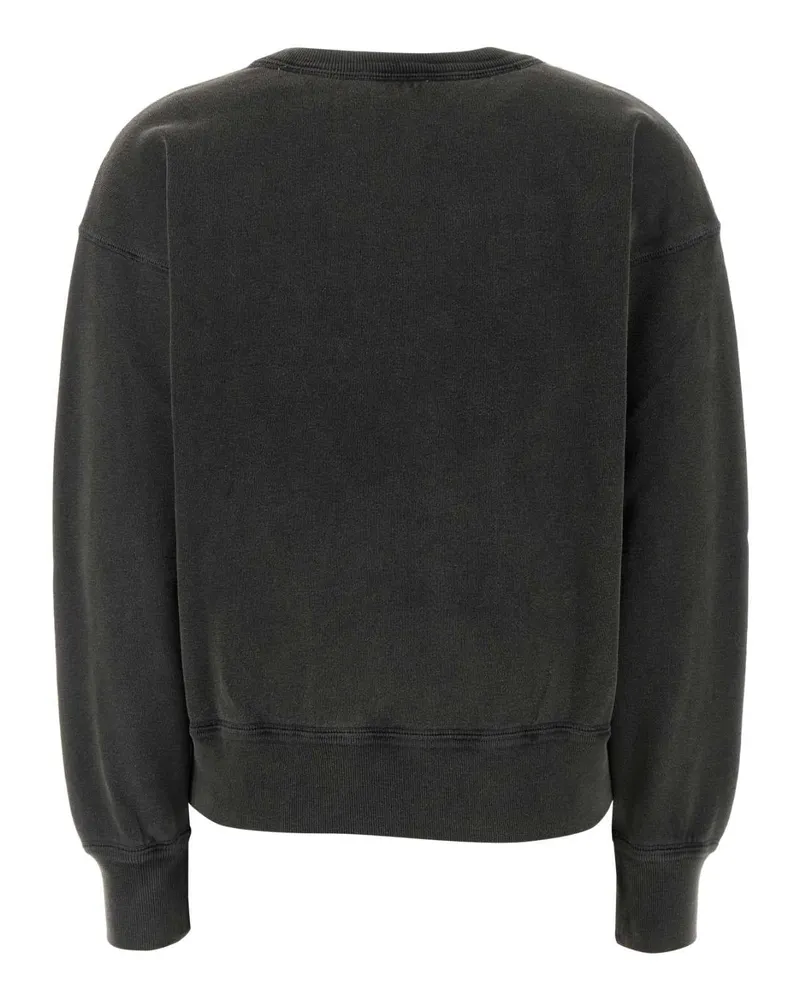 Étoile Isabel Marant Women's Charcoal Cotton Blend Mobyli Sweatshirt Anthracite Felpe Gray