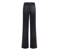Women's Black Cotton Straight-Leg Jeans Clothing