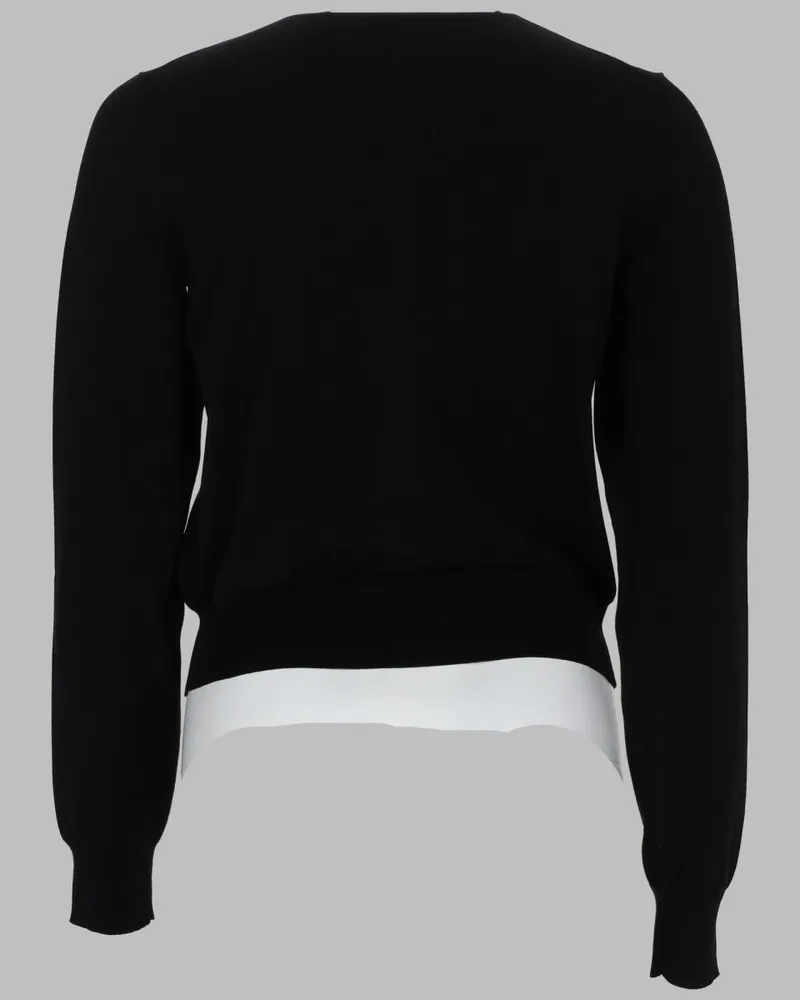 Alexander Wang Logo-Embellished Cupro Blend Cardigan — Black Black