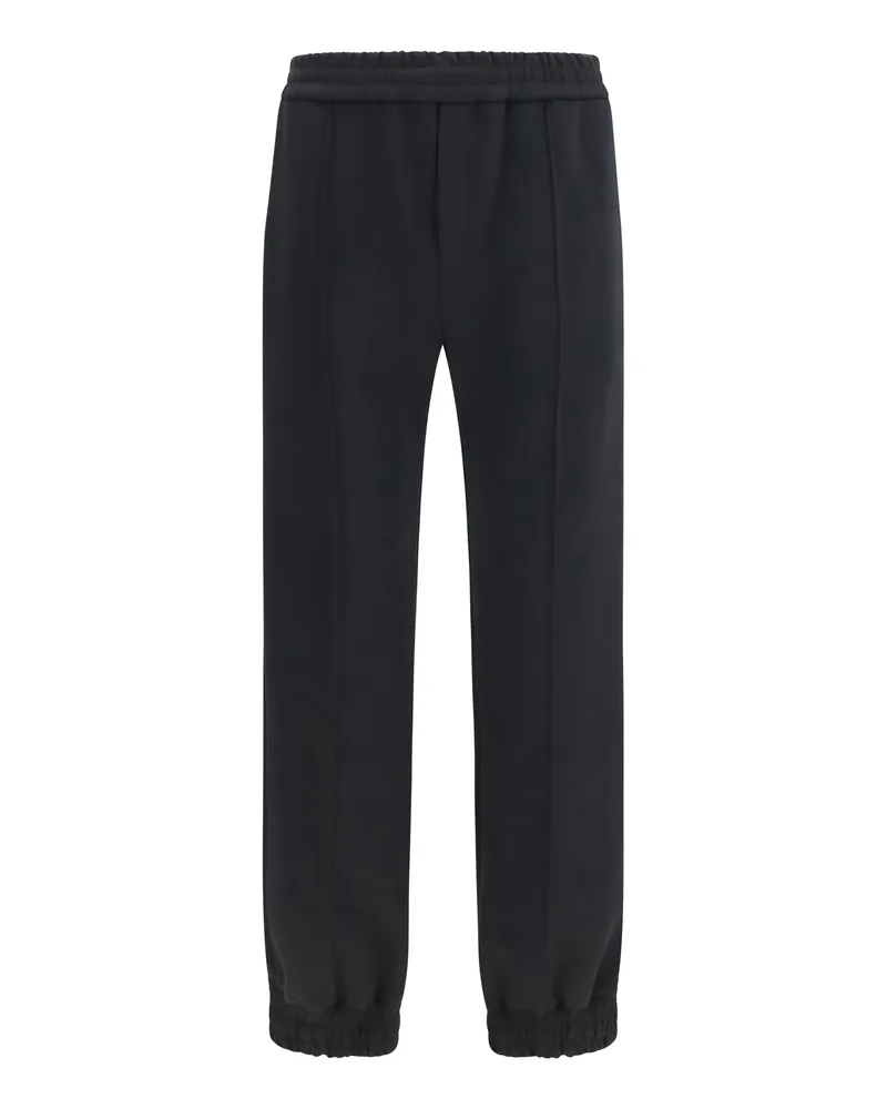 Valentino Garavani Men's Cotton Sweatpants Black Sweatshirts Sweater Black