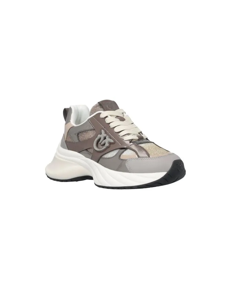 Pinko Ariel 15 Sneaker — Taupe Tabacco