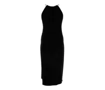 Women's Viscose Slip Dress Black