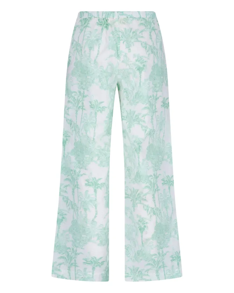 MC2 Saint Barth Women Trousers Green Cotton Green
