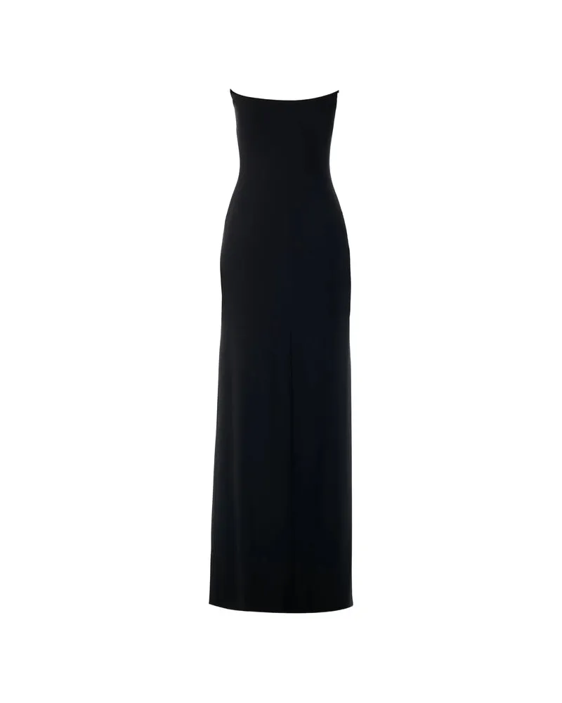 Alexander Wang Strapless Layered Dress — Black Black