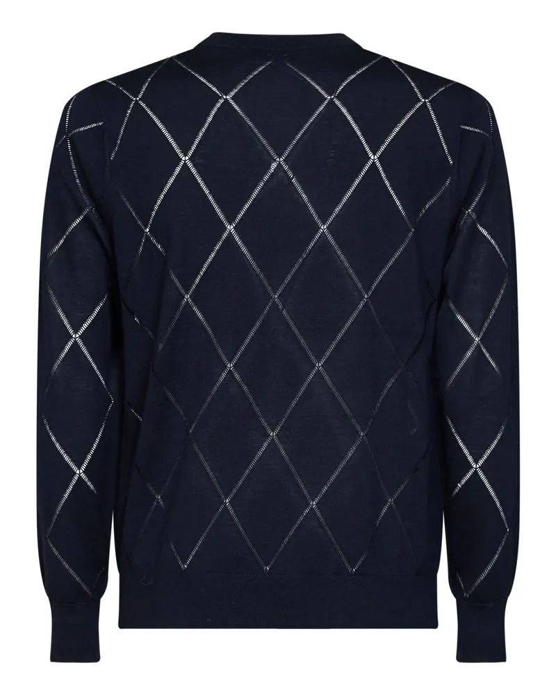 Dries van Noten Murton Sweater — Navy Navy