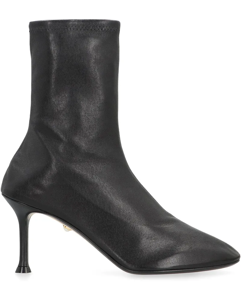 Alevì Women's Ankle Boots Etienne Leather Black Black