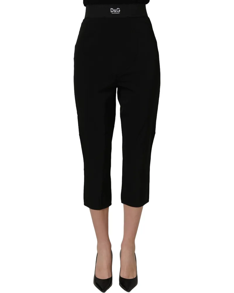 Dolce & Gabbana Capri Capris — Black Black
