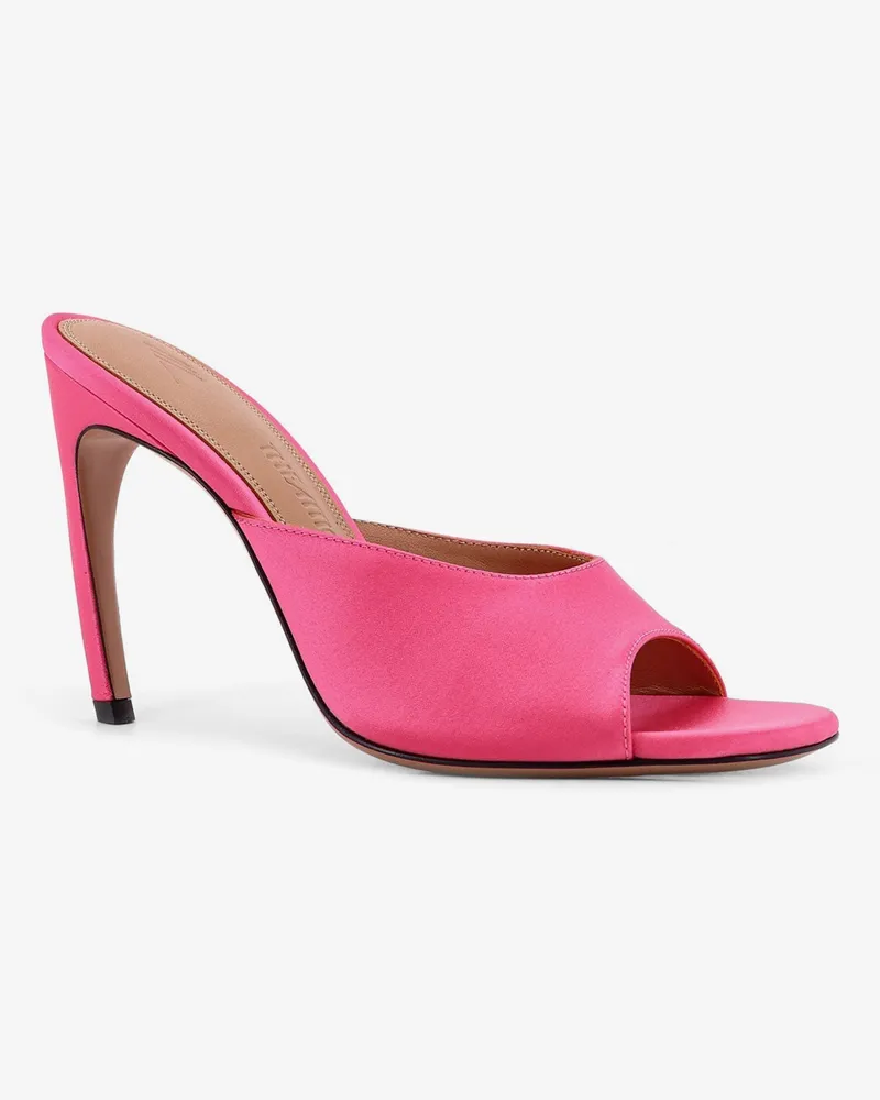 ATTICO Women's Betta Satin Sandals Pink Pink