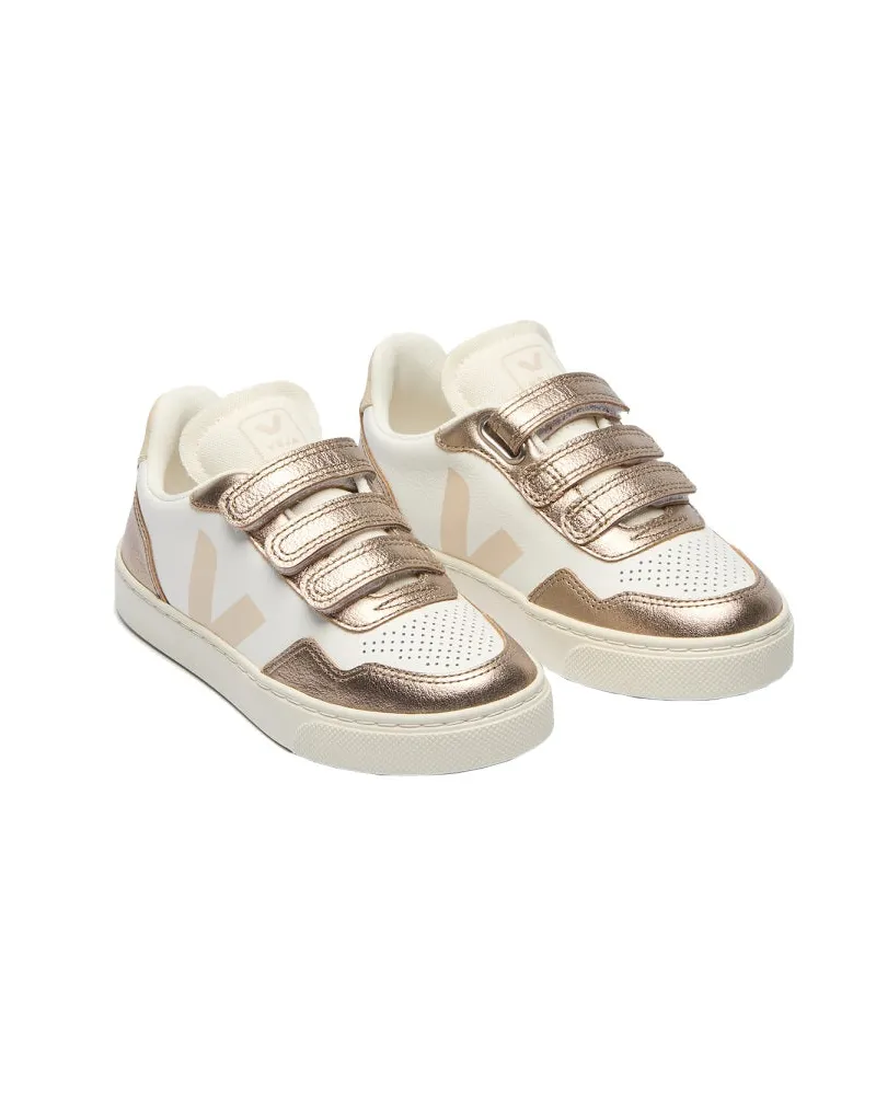 VEJA V-90 Sneaker — Beige Beige