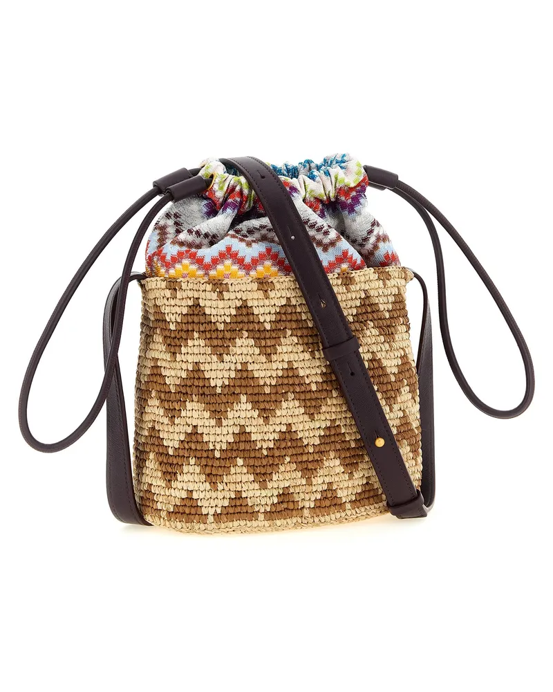 Missoni Women's Multicolor Cotton Crossbody Bag Multicolor