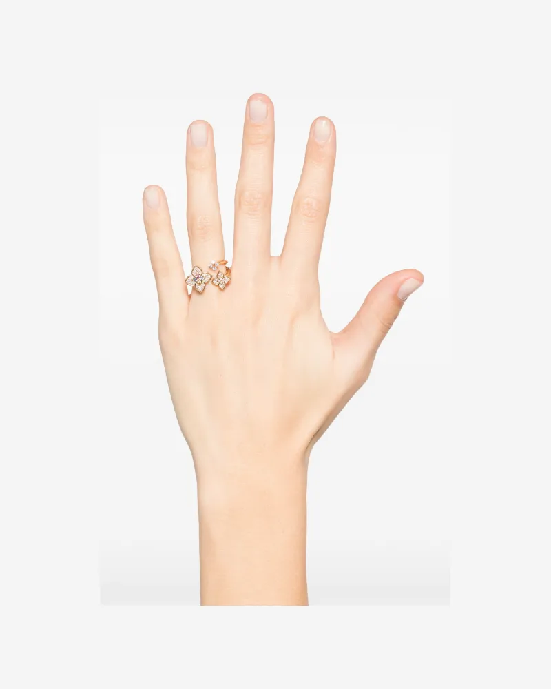 Roberto Coin Women's 18k Rose Gold Venetian Princess Multi-Stone Ring Ss25 W Rose