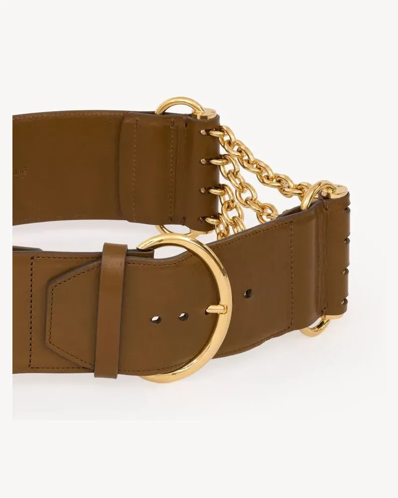 Chloé Access Belt — Kaki Kaki