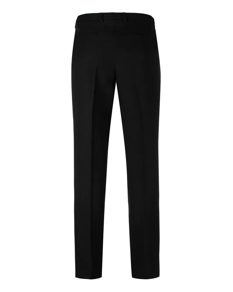 Gucci Men's Black Slim Fit Trousers Polyester Black