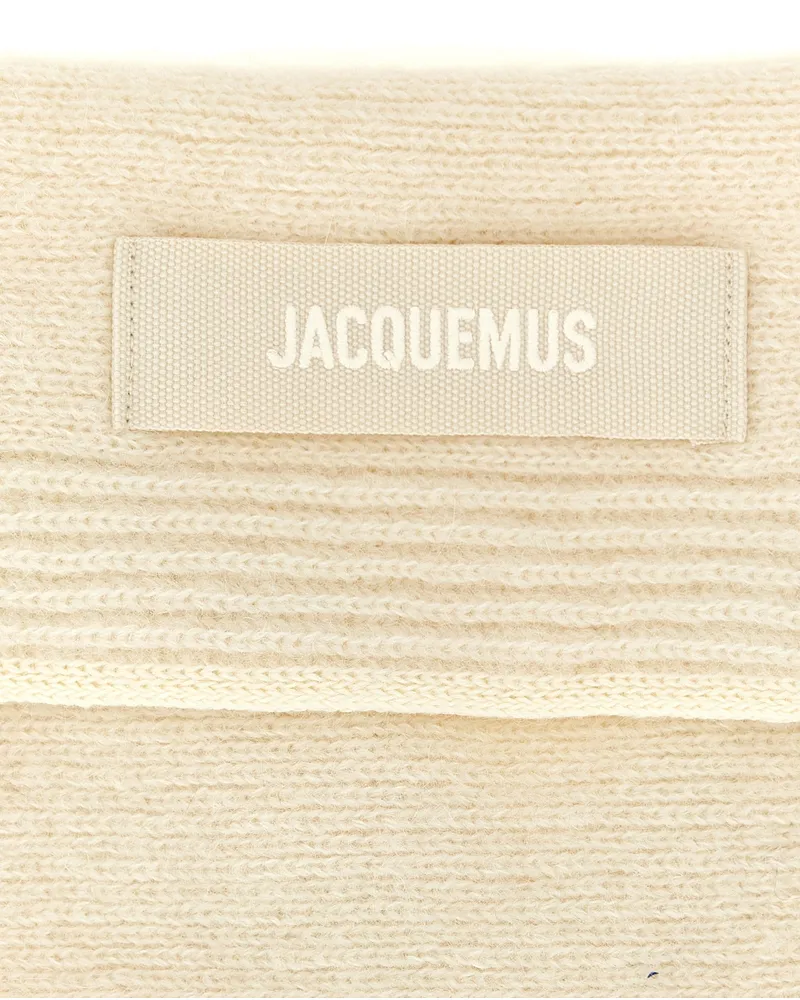 Jacquemus Scarf — White White