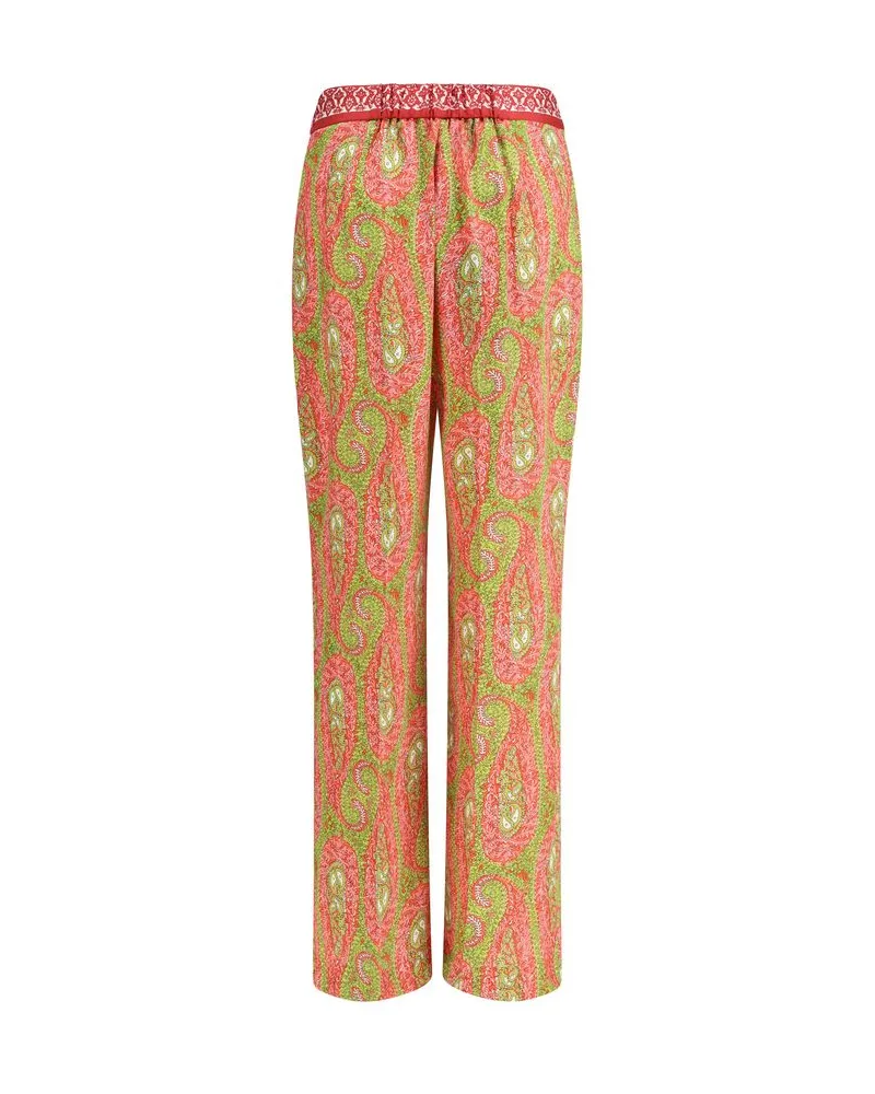 Etro Women's Multicolor Polyester Pants Pink
